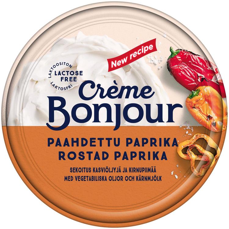 Crème Bonjour laktoosivaba toorjuust röstitud paprikaga 200g