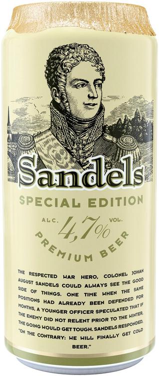 Sandels õlu 4,7%vol 500ml