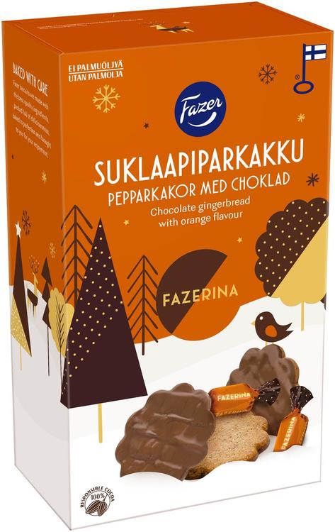 Fazer Suklaapiparkakku Fazerina 175g