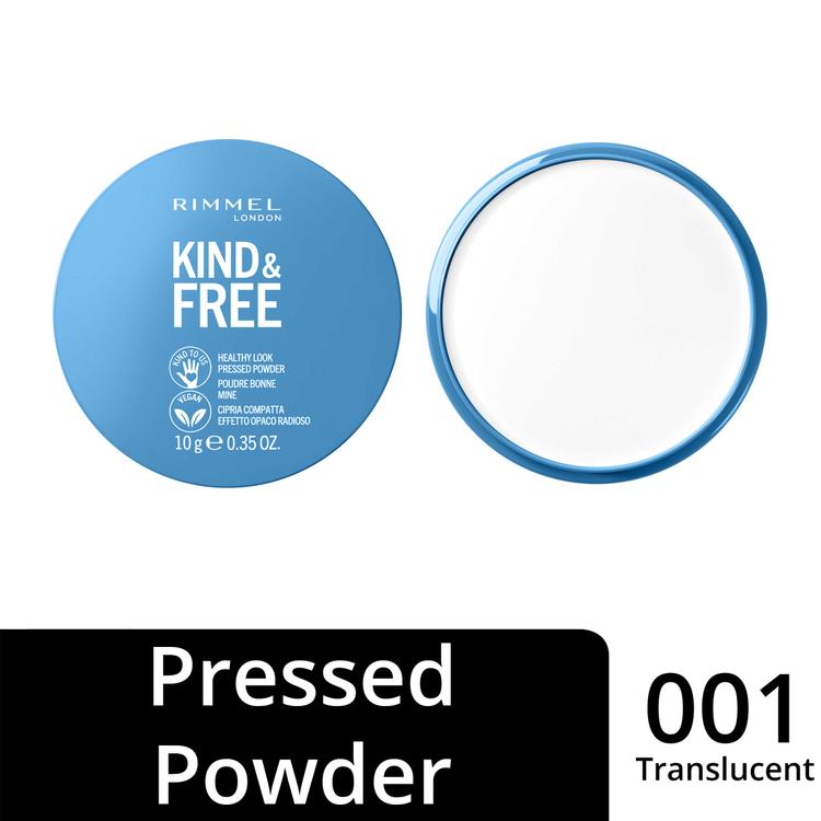 Rimmel Kind & Free Pressed Powder 01 Translucent 10 g puuteri