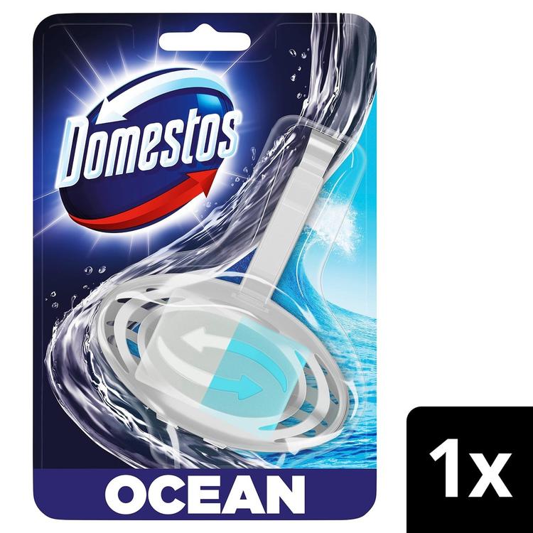 Domestos 3in1 Ocean fresh WC-raikastin 1x35g