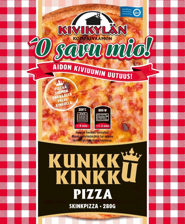 Kivikylän Kunkkukinkkupizza 280 g