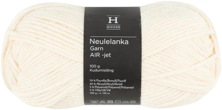 House neulelanka Air-jet 100g off white