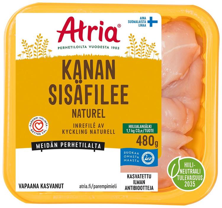 Atria Kanan Sisäfilee Naturel 480g