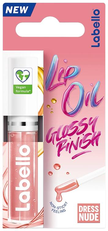 Labello 5,5ml Caring Lip Oil Dress Nude -huuliöljy