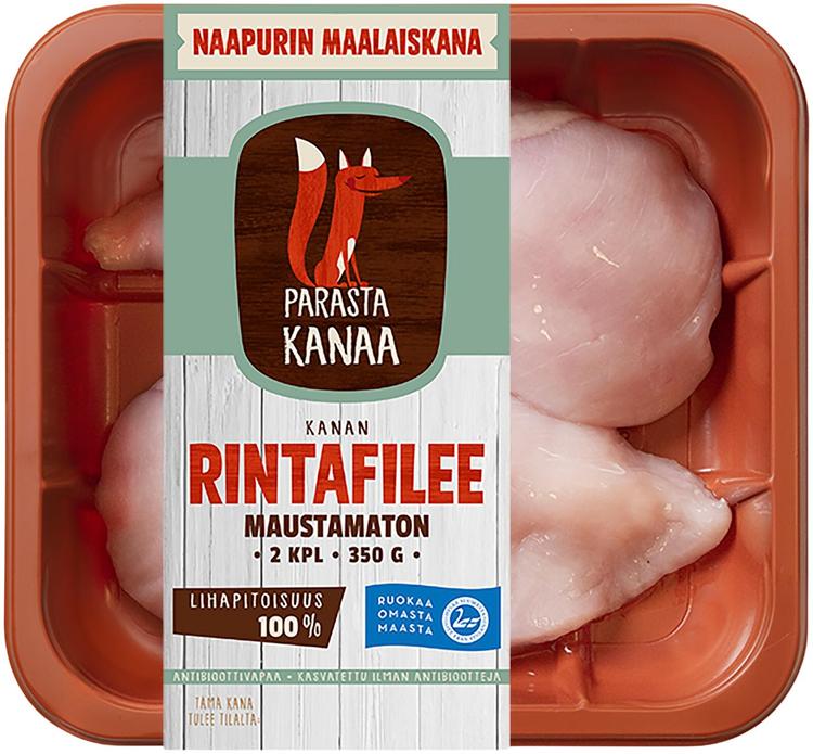 Naapurin Maalaiskanan rintafilee maustamaton 350g