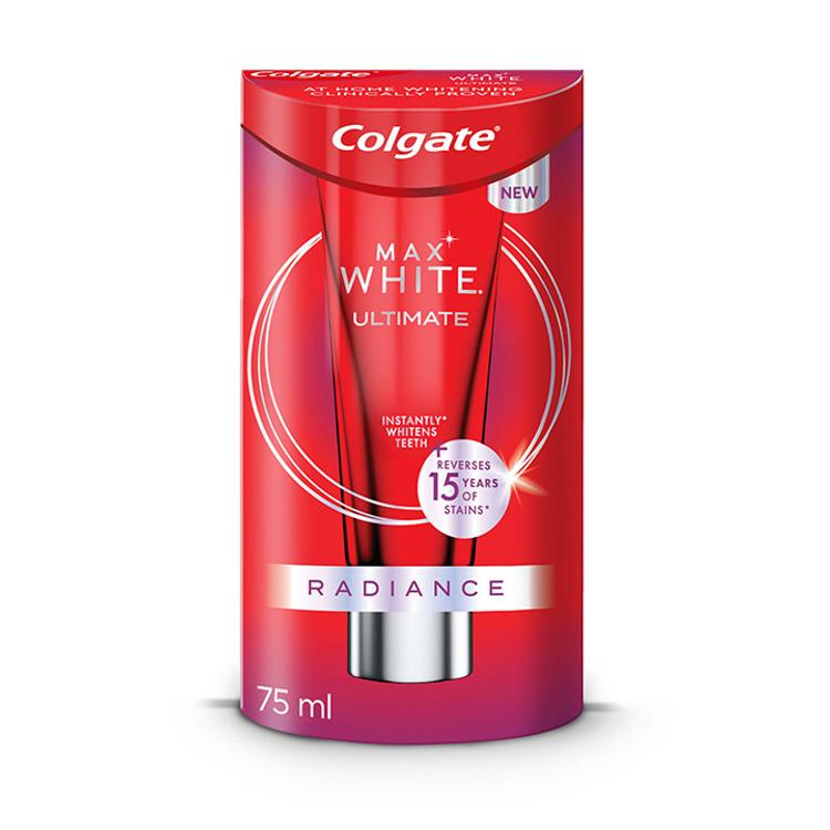 Colgate Max White Ultimate Radiance valkaiseva hammastahna 75 ml