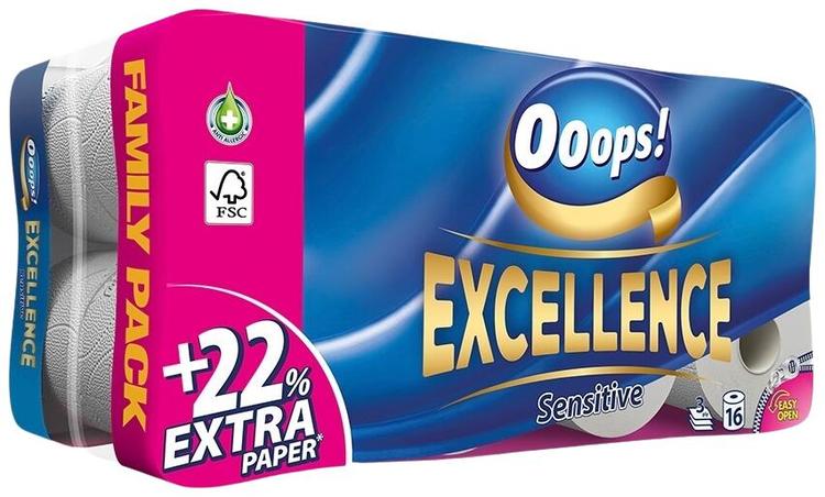 Ooops! Excellence wc-paperi 16rll