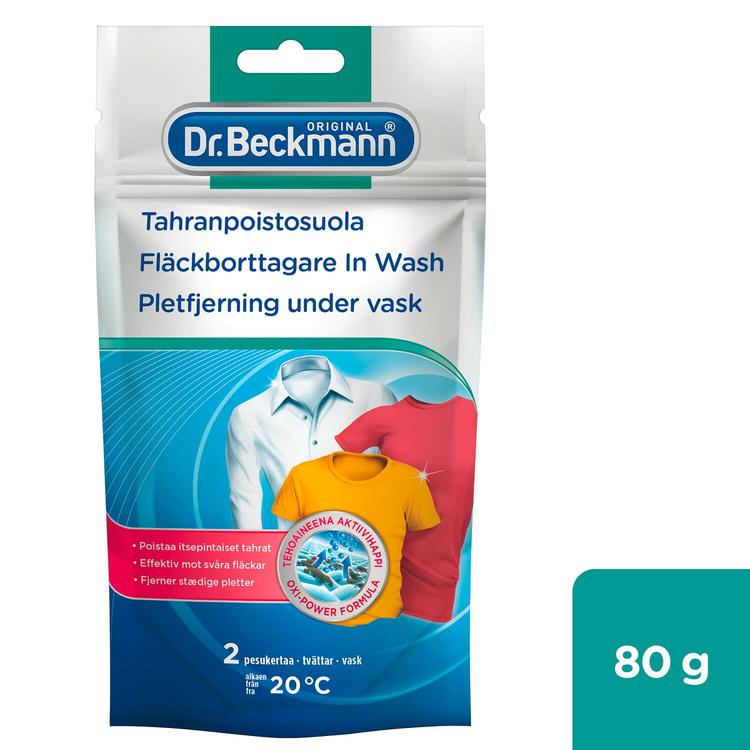 Dr Beckmann 80g Tahranpoistosuola