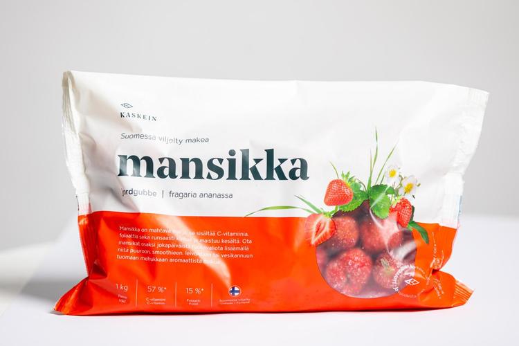 Kaskein 1 kg Mansikka pakaste