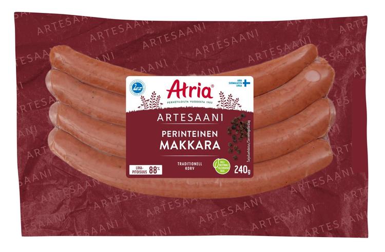 Atria Artesaani Perinteinen Makkara 240g