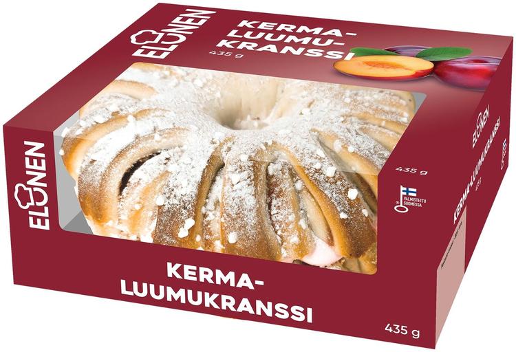 Elonen Kerma-luumukranssi 435g