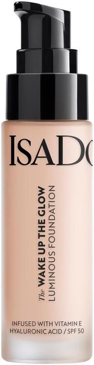 IsaDora Wake Up the Glow Foundation 1C SPF 50 meikkivoide 30 ml