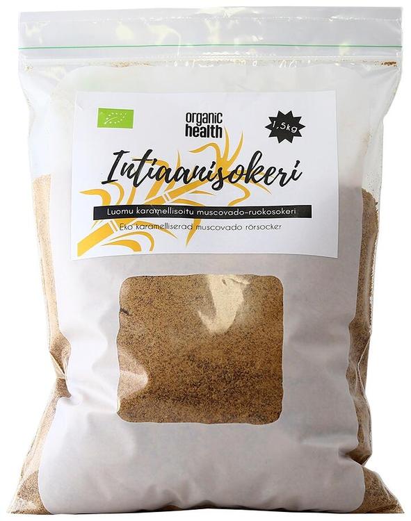 Organic Health Luomu Intiaanisokeri 1500g