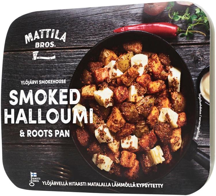 Mattila Bros. Smokehouse Smoked Halloumi & Roots Pan 280g