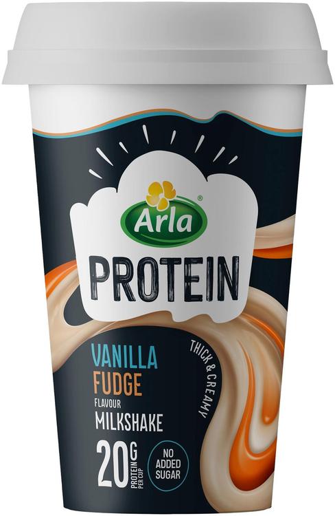 Arla Protein Vanilja-fudge proteiinipirtelö 200 ml laktoositon
