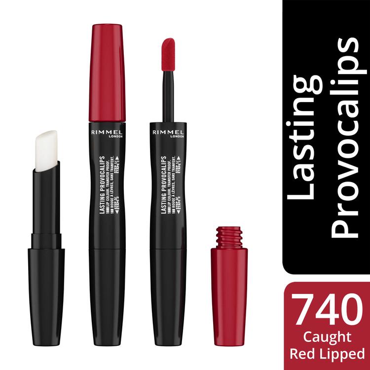 Rimmel Lasting Provocalips Liquid Lipstick 7 ml 740 Caught Red Lipped huulipuna