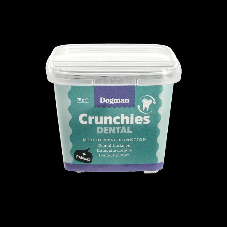 Dogman Crunchies dental kissanherkut 75g