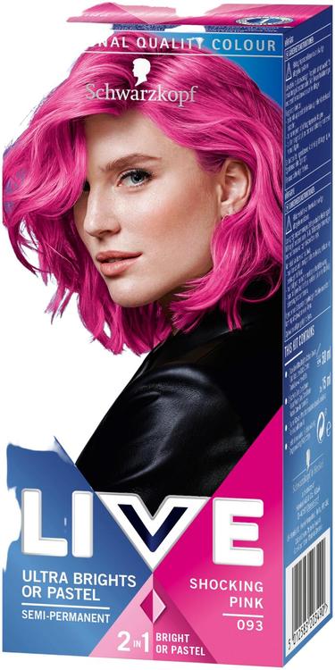 Schwarzkopf LIVE Ultra Brights 93 Shocking Pink hiusväri