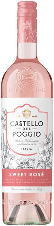 Castello del Poggio Sweet Rose 7% 75cl IGT