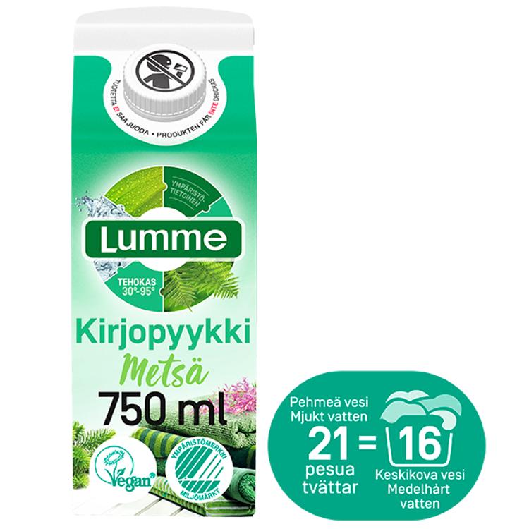 Lumme Kirjopyykki Metsä pyykinpesuneste 750ml