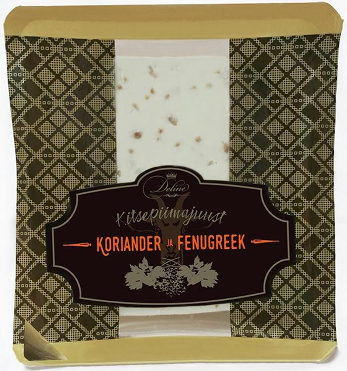 Kitsepiimajuust koriander ja fenugreek, 150 g