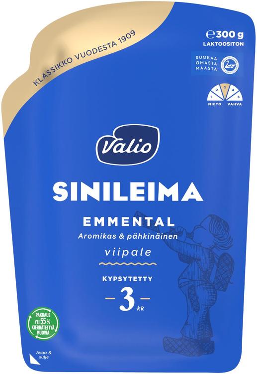 Valio Emmental sinileima e300 g viipale