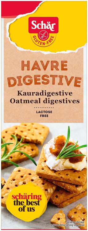 Schär Kaura digestivekeksi gluteeniton 150g
