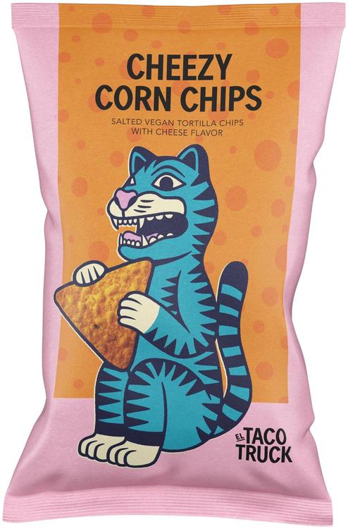 El Taco Truck Cheezy Corn Chips Tortillalastut 150g