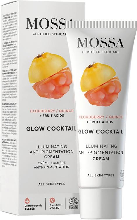 Mossa Glow Cocktail Kirkastava kasvovoide 50ml