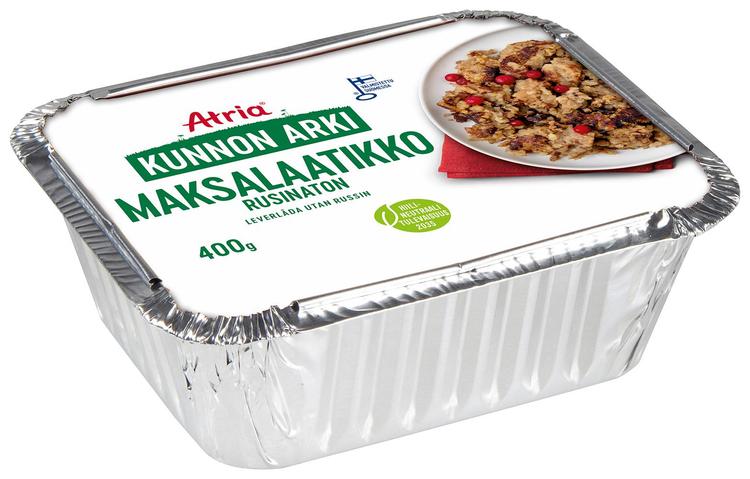 Atria Kunnon Arki Maksalaatikko Rusinaton 400g