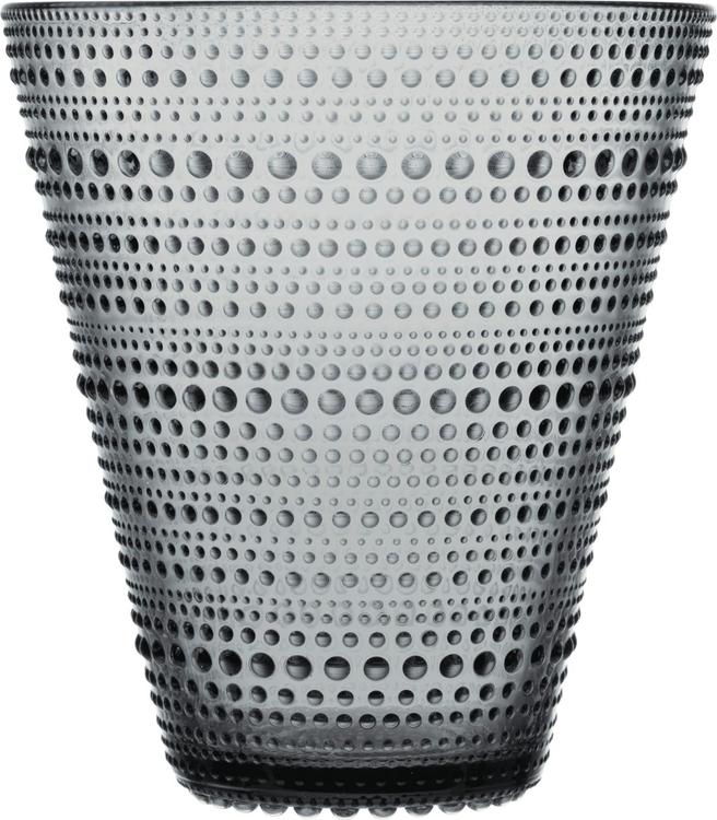 Iittala Kastehelmi maljakko 15,5cm harmaa