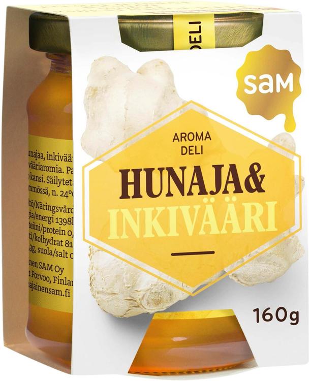 Hunajainen SAM Hunaja&Inkivääri 160g