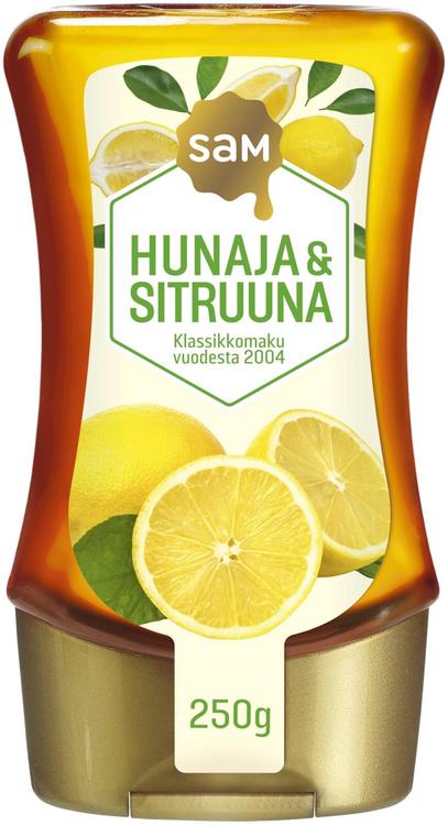 Hunajainen SAM SITRUUNA Hunaja&Sitruuna 250g