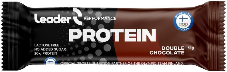 Leader Performance Protein Double Chocolate suklaanmakuinen proteiinipatukka 61 g