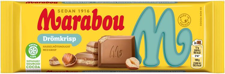 Marabou Drömkrisp 100g suklaalevy