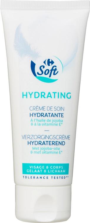 Carrefour Soft Hydrating Face And body Cream hoitovoide 75 ml