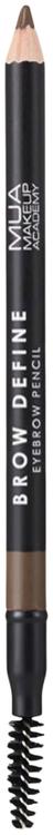 MUA Make Up Academy Brow Define Eyebrow Pencil 1,2 g Mid Brown kulmakynä