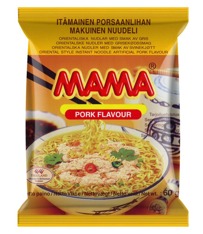 Mama Itämainen porsaanlihanmakuinen nuudeli 60g