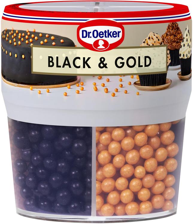 Dr. Oetker Black&Gold -koristerakeet 78g