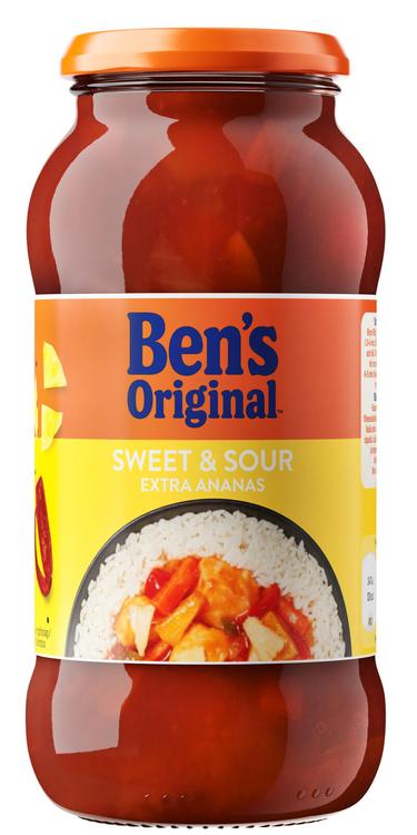 Ben's Original Sweet & Sour Extra Ananas ateriakastike 675g