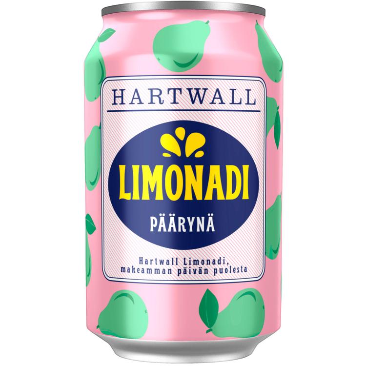 Hartwall Limonadi Päärynä virvoitusjuoma 0,33 l