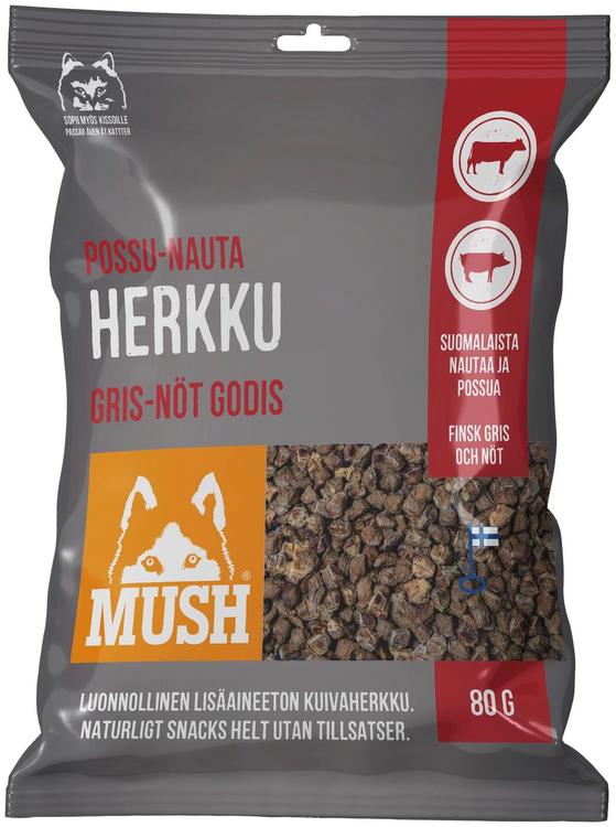 Mush possu-nauta herkku 80 g