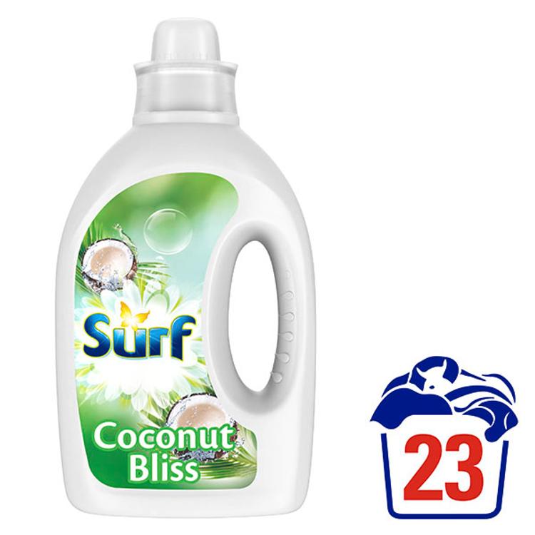 Surf Coconut Bliss Pyykinpesuaine Kirjo- ja valkopyykille 920 ml 23 pesua