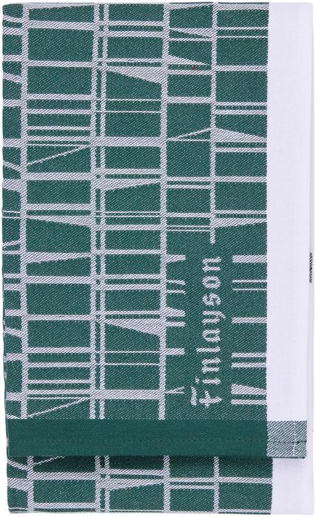 Finlayson keittiöpyyhe 2kpl Coronna 50x70 t.vihreä