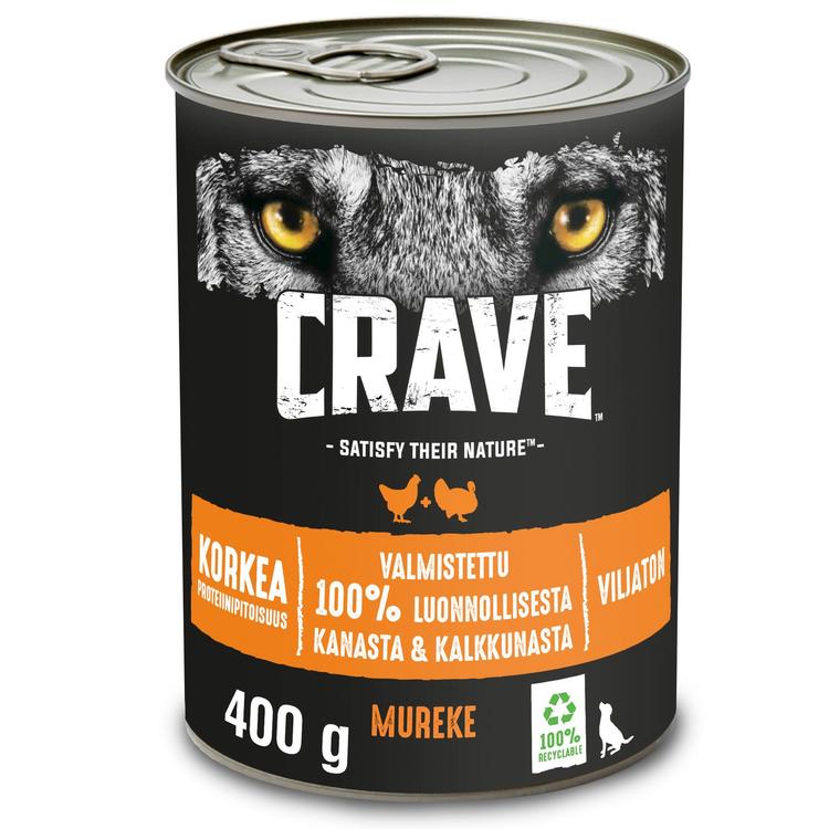 Crave 400g mureke Kana & Kalkkuna