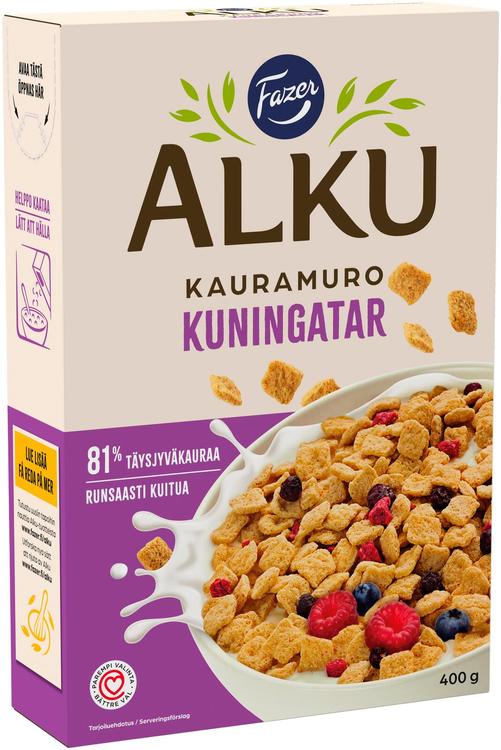 Fazer Alku Kuningatar kauramuro 400 g