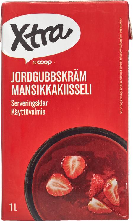 Xtra mansikkakiisseli 1 l