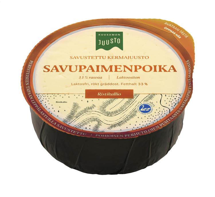 Kuusamon Juusto SavuPaimenpoika kermajuusto 500 g