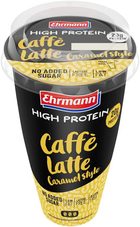 High Protein caffe latte caramel tyyli 250 ml